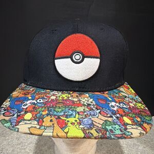 2016 POKEMON Hat Baseball Cap Snapback - Nintendo Adjustable